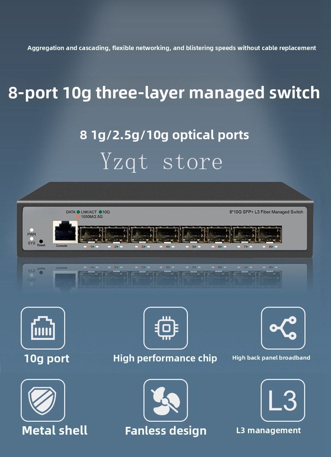 8-Port 10 Gigabit Ethernet swi - Sfp+ 10G Managed Switch 8 Port review and price