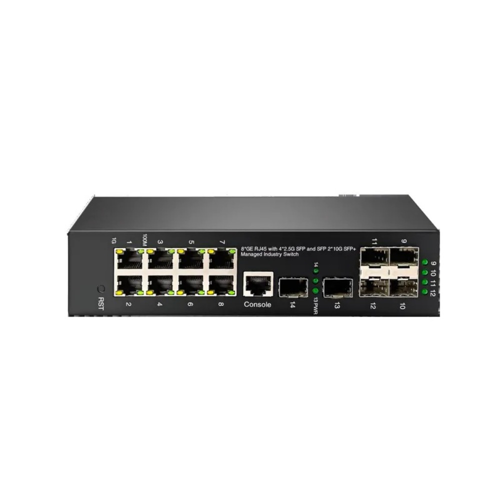 Industrial-grade 10G managed P - Sfp+ 10G Managed Switch 8 Port review and price